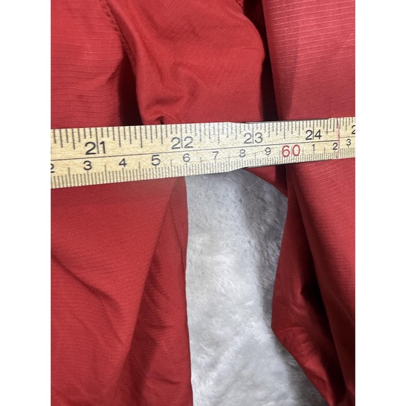 Houston Cougars Jacket Mens XL Red NCAA Football Adidas Full Zip Windbreaker - Picture 12 of 13